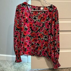H&M Divided Button-Down Blouse